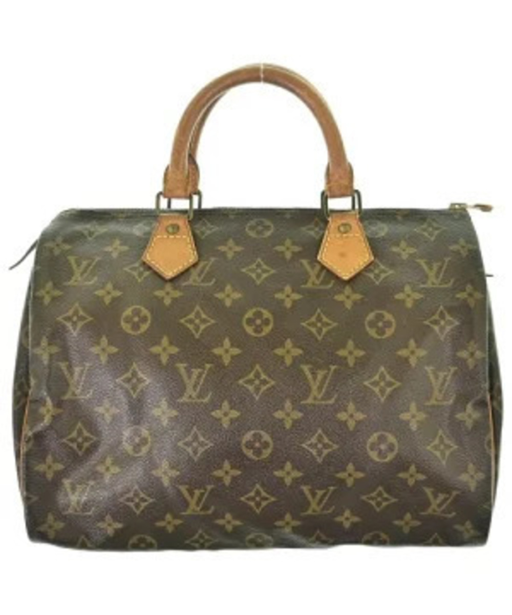 Louis Vuitton Handbag Brown Beige Cream All over